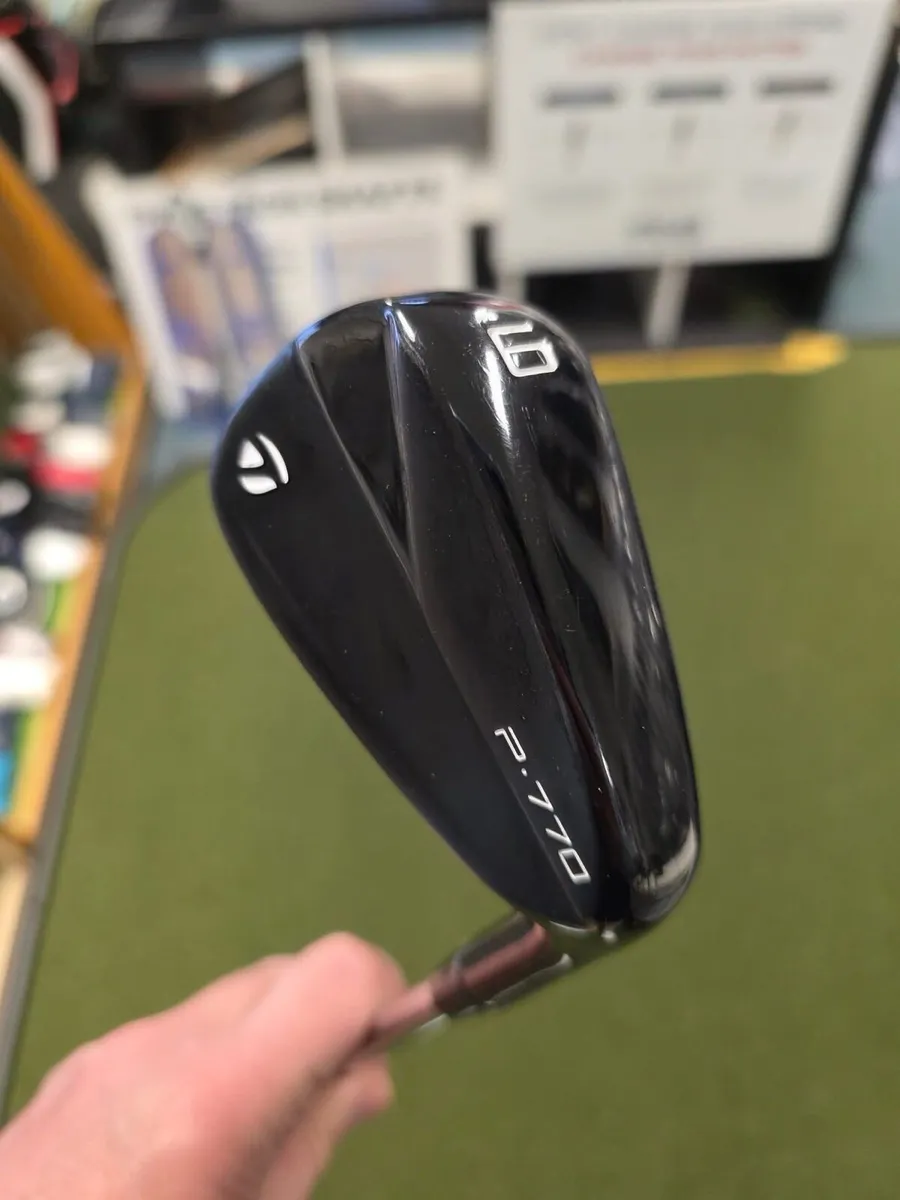 Taylormade P-770 Forged Irons Black - Image 4