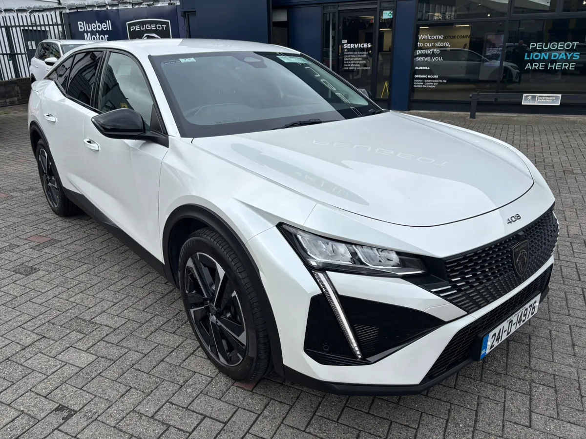 2024 Peugeot 408 Allure 1.2 scrappage offer - Image 1