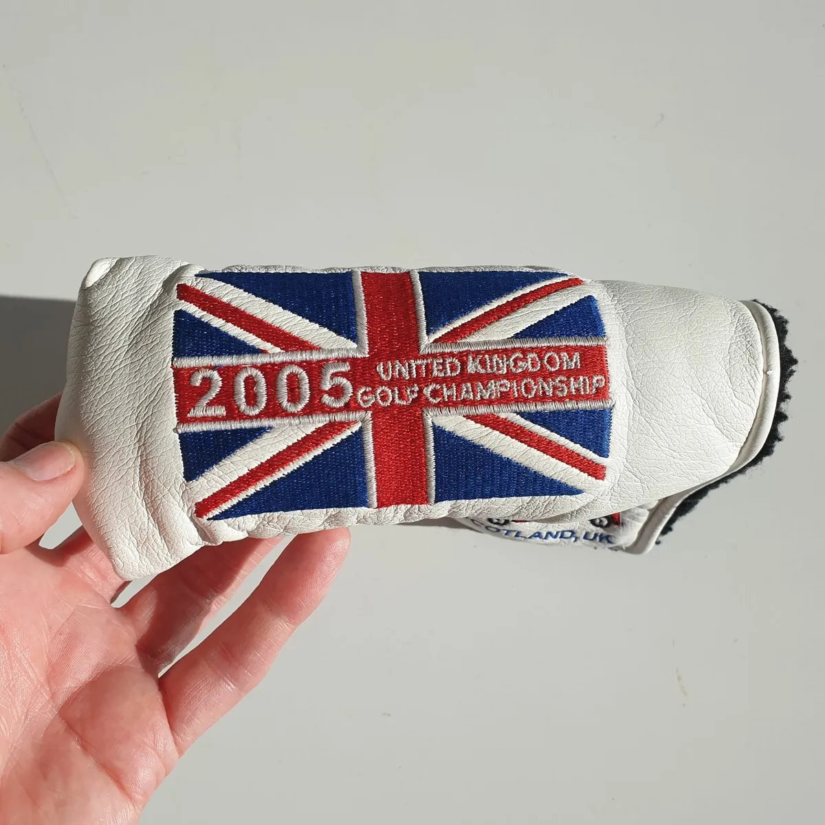 Scotty Cameron 2005 The Open white putter cover - Image 3