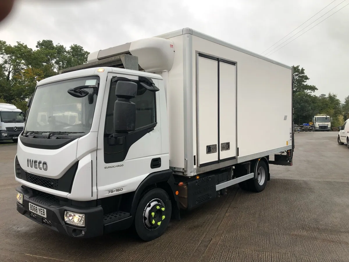 2018 Iveco 75-160 16 ft fridge box - Image 2