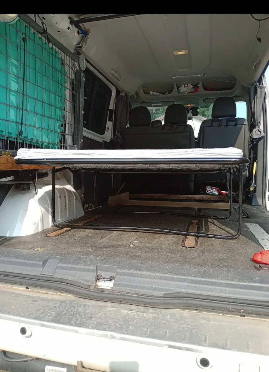 Single fold out camper van campervan bed - Image 3