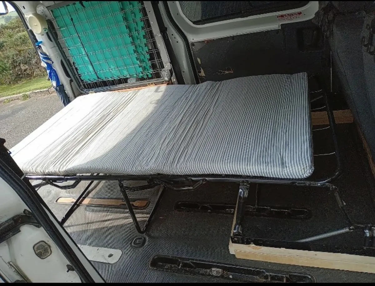 Single fold out camper van campervan bed - Image 4