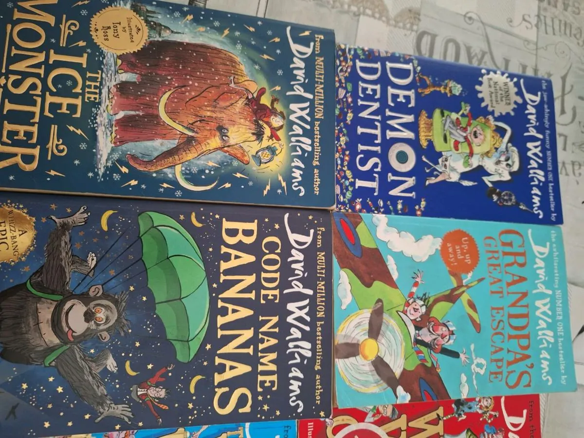 David Williams and Diary of a wimpy kid books - Image 1