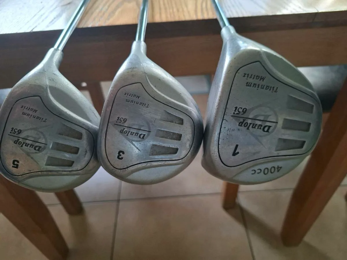 Dunlop 65i Full set Right Hand Golf Clubs - Image 2