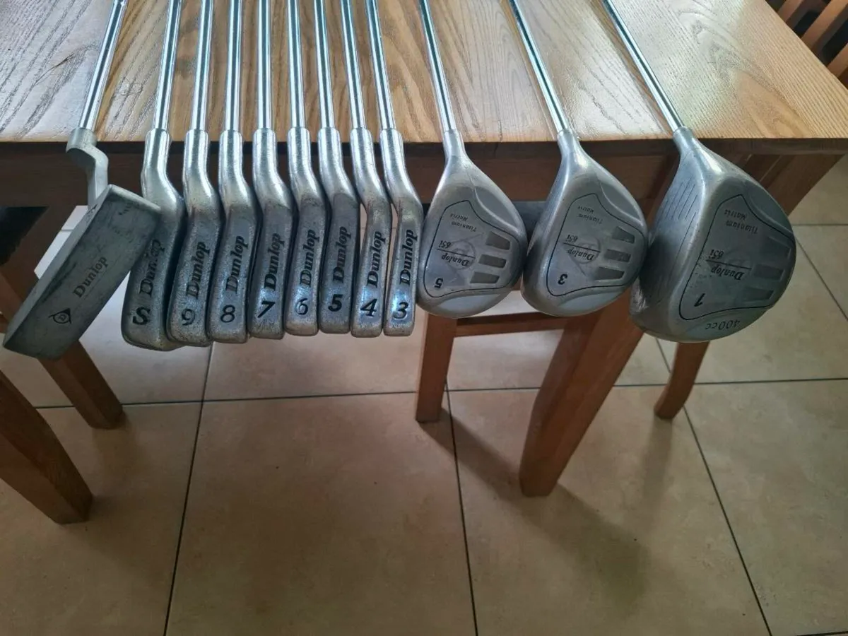 Dunlop 65i Full set Right Hand Golf Clubs - Image 3