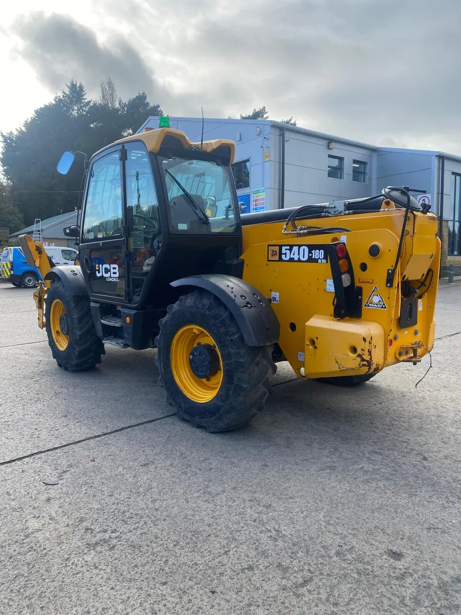 2018 JCB 540-180 18M TELESCOPIC FORKLIFT - Image 3