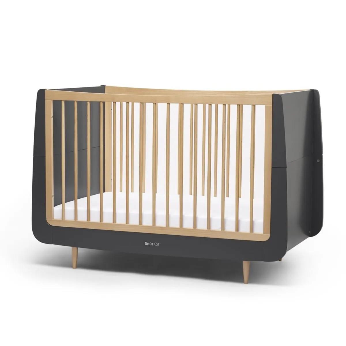 Navy Snuzkot with Snuz Surface Pro Mattress - Image 2