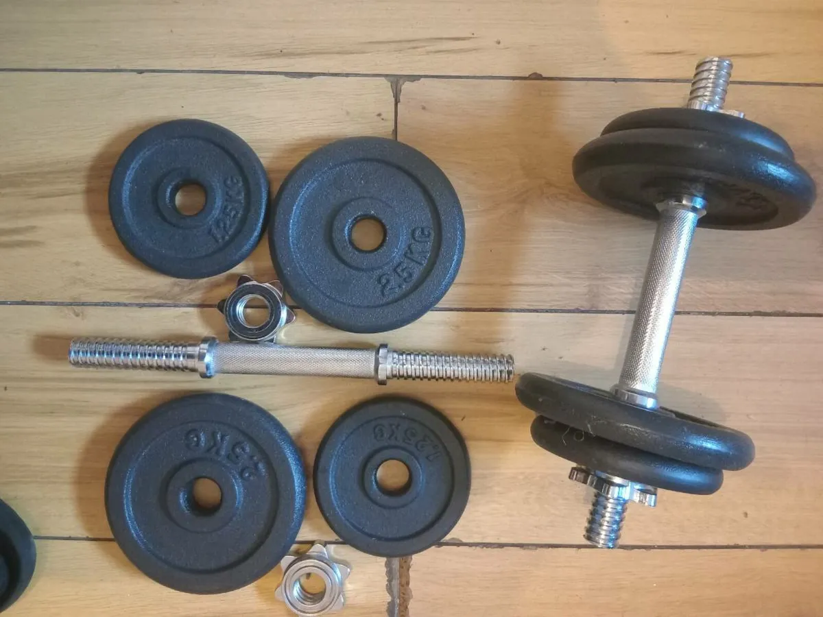 18kg dumbell set