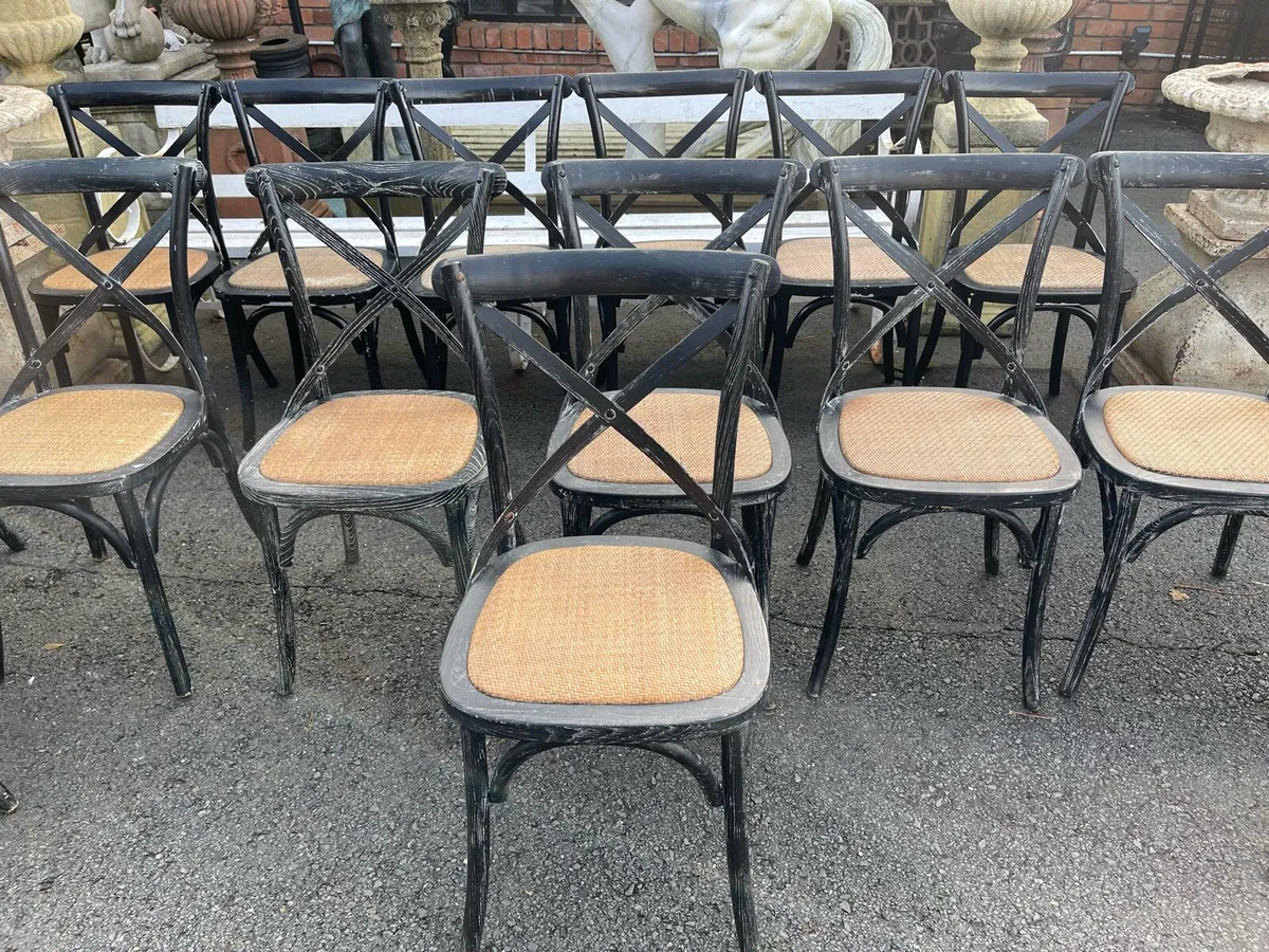 18 French 🇫🇷 cafe bistro restaurant chairs 🪑 - Image 2