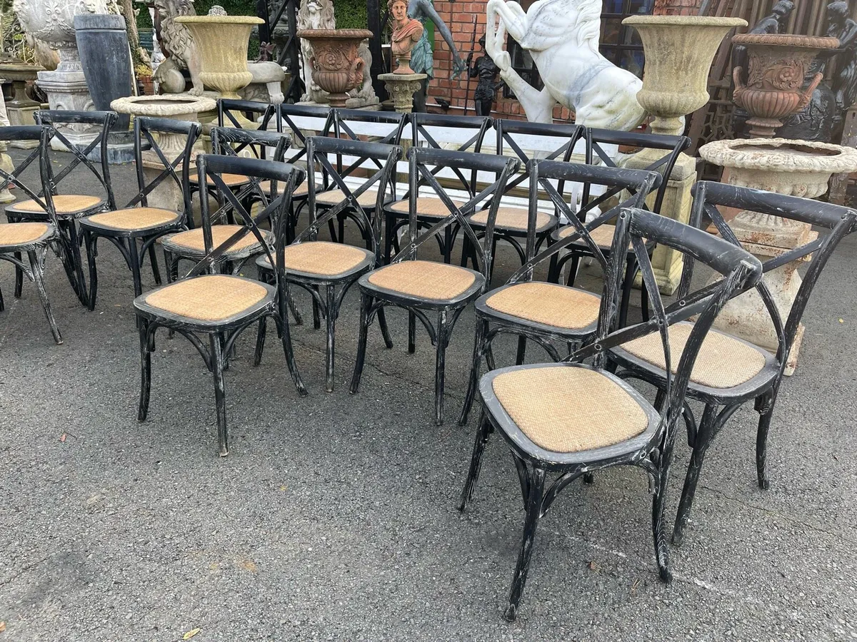 18 French 🇫🇷 cafe bistro restaurant chairs 🪑 - Image 3