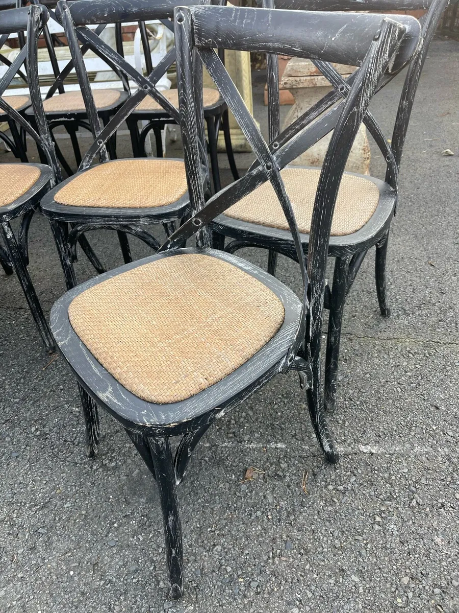18 French 🇫🇷 cafe bistro restaurant chairs 🪑 - Image 4