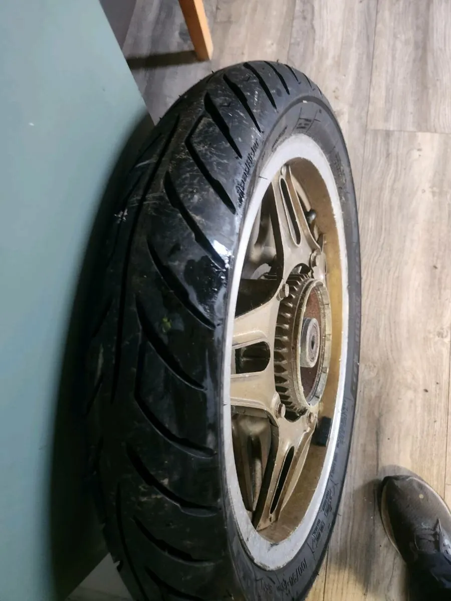 Honda 250/400N superdream wheels - Image 2
