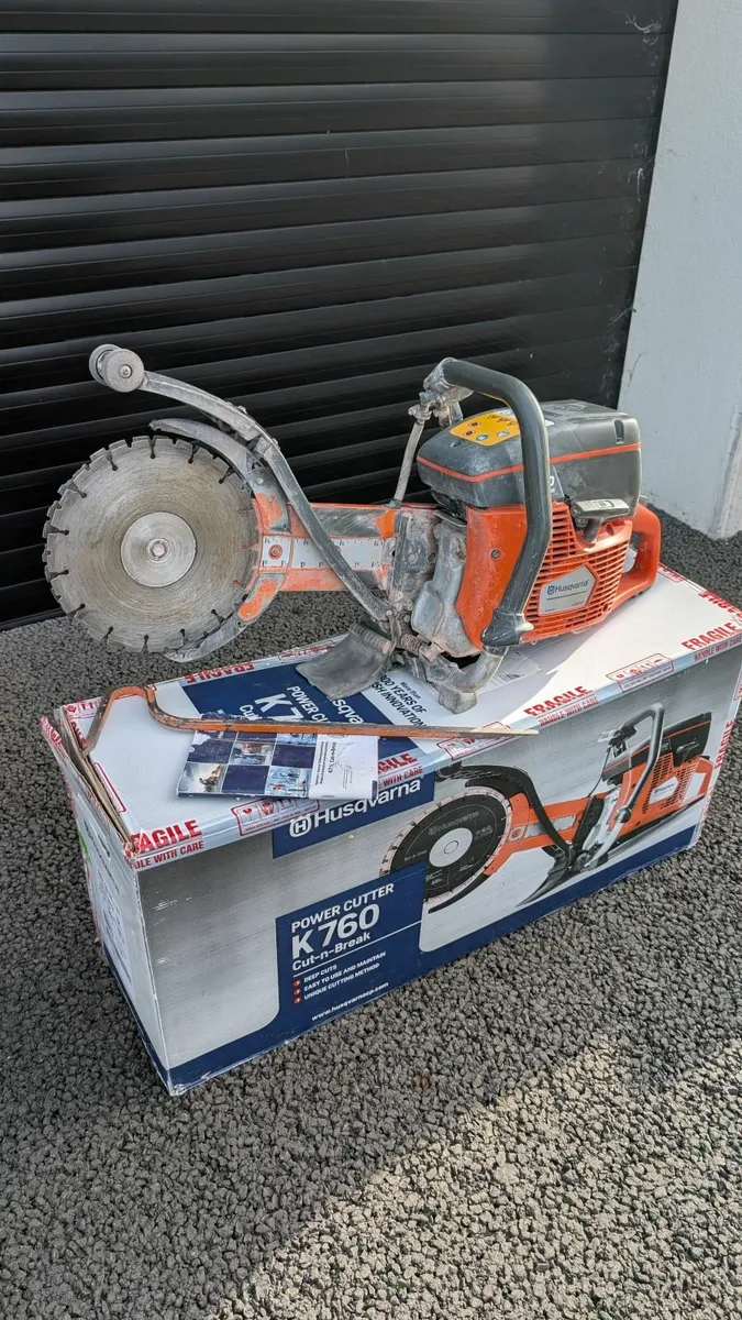 Husqvarna Concrete Saw (Cut & Break) - Image 3