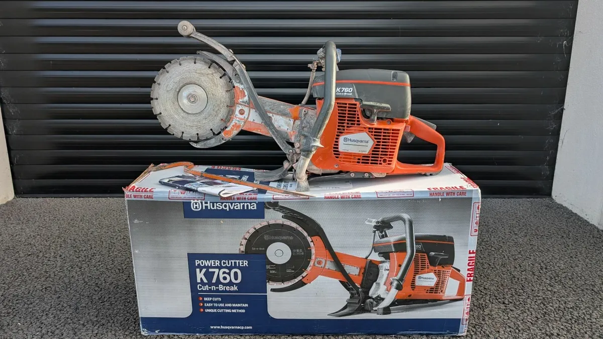 Husqvarna Concrete Saw (Cut & Break) - Image 1