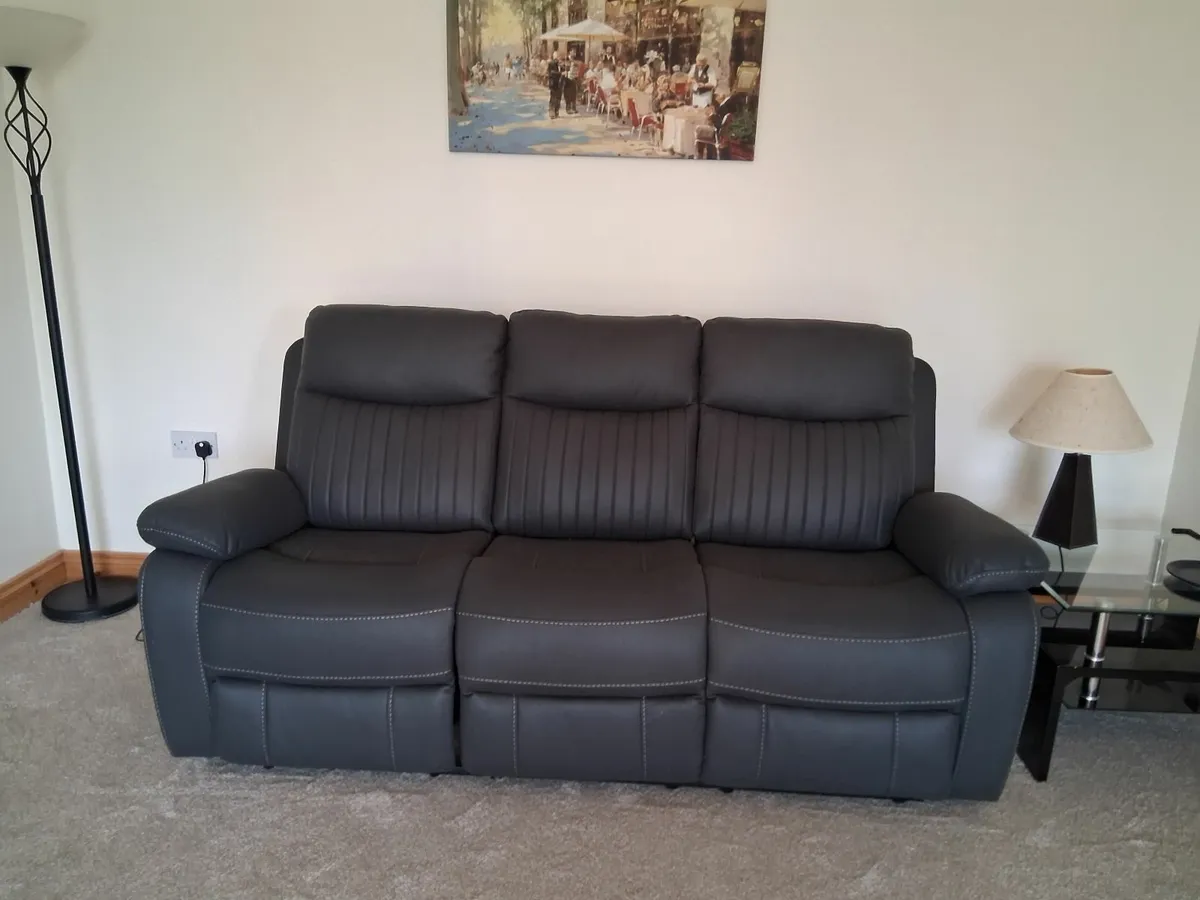 Sofa - 3 Seater Barkley Manual Recliner. Brand New - Image 2