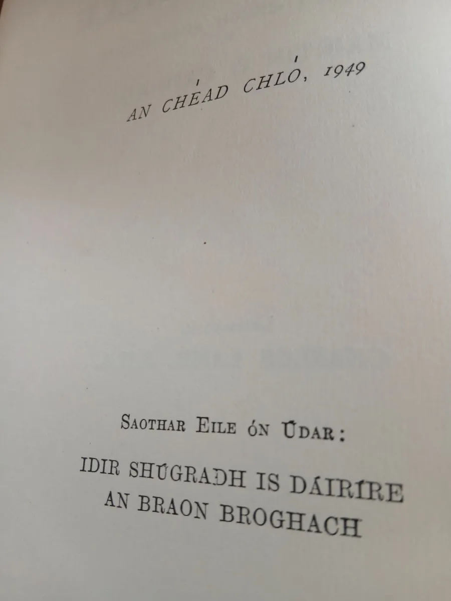 Book Rare Irish - Image 1