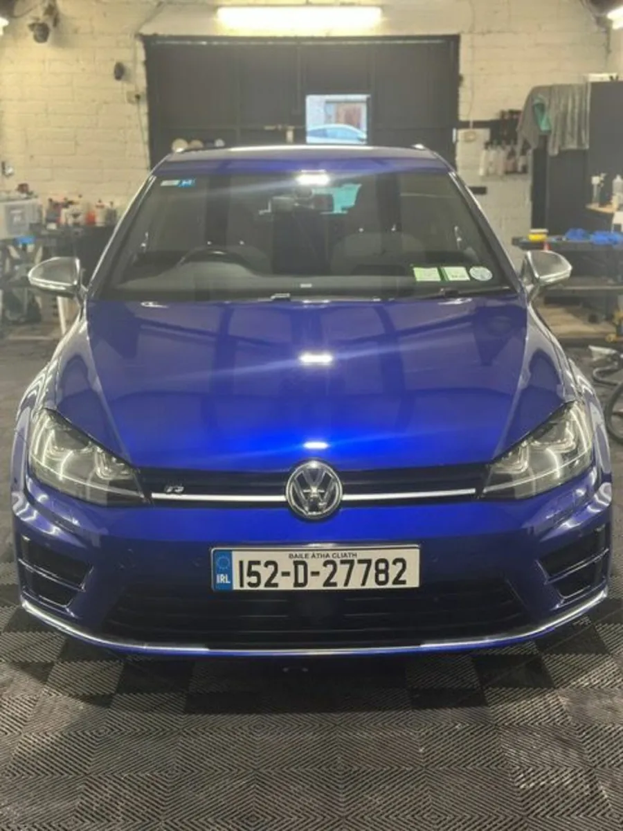 Rare VW Golf R 2015 – Lapiz Blue, DSG, Low Mileage - Image 1