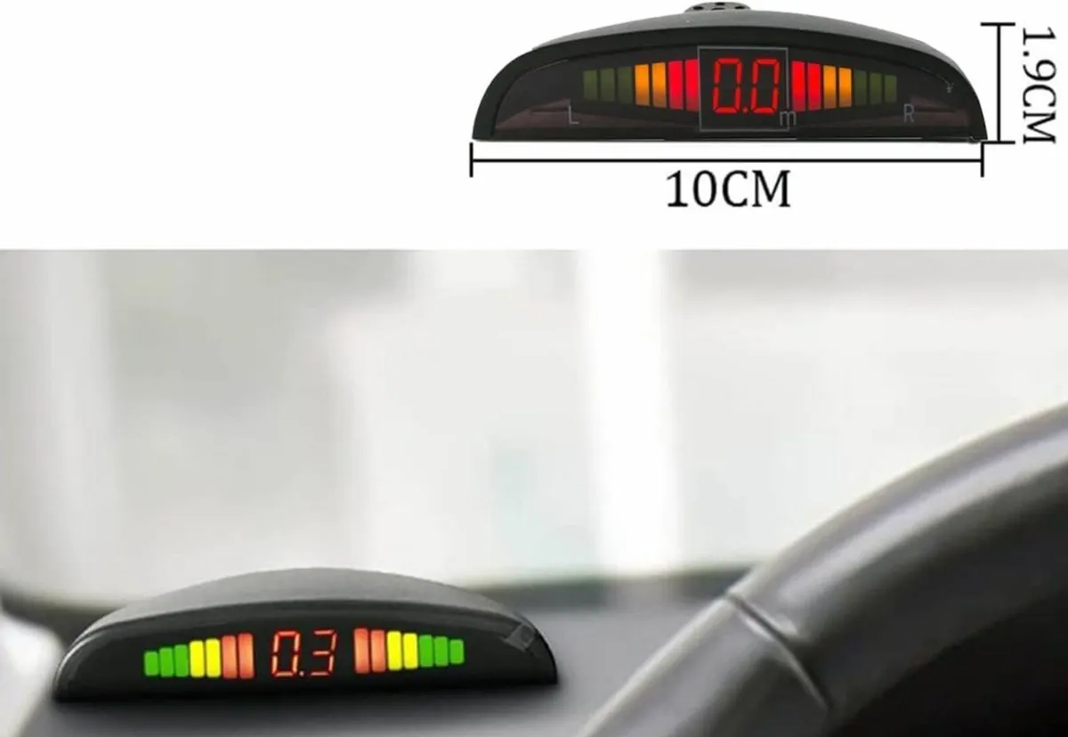 New!Set Car Parking Sensors, Kit 3 Parking Sensors - Image 4