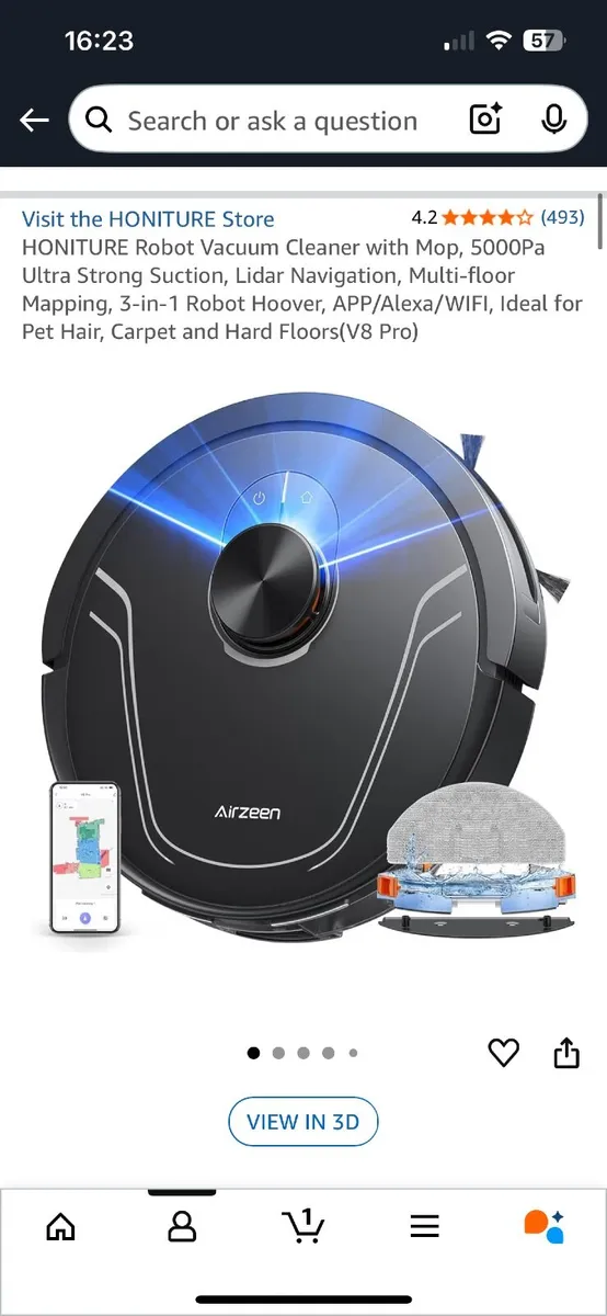 Robotic Vaccum Cleaner - Image 1