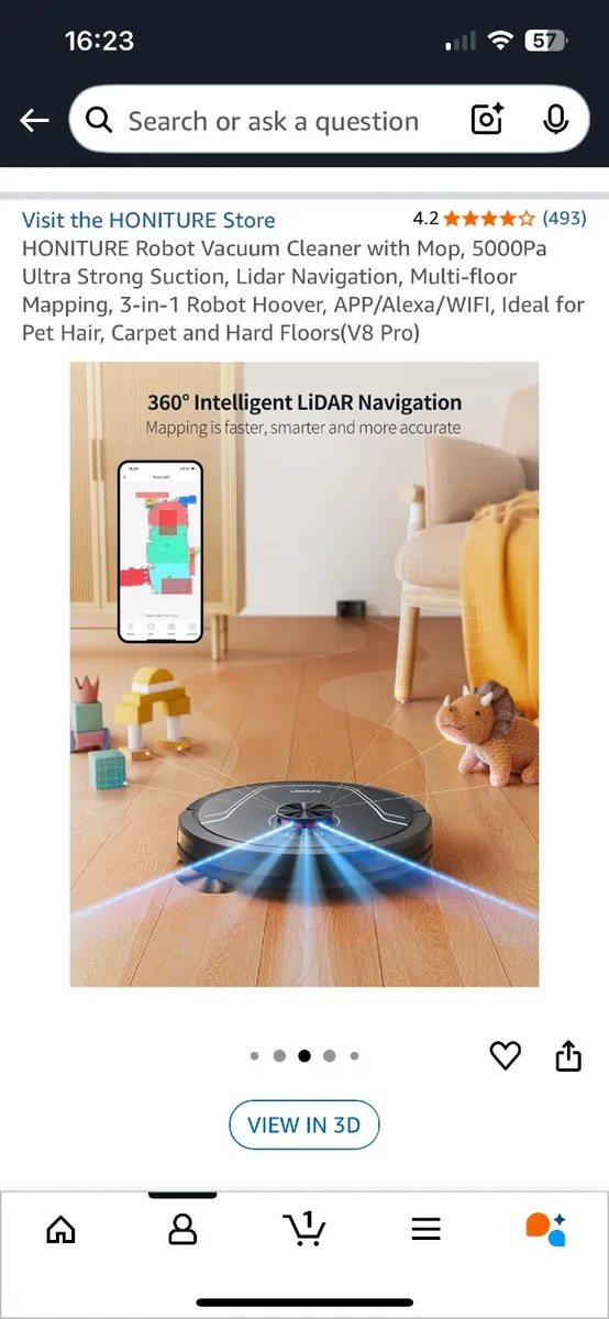 Robotic Vaccum Cleaner - Image 2