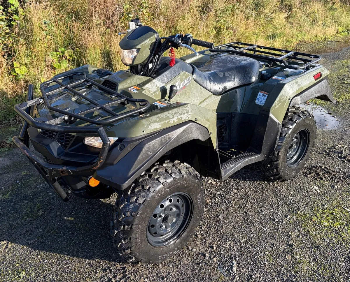2024 Suzuki 750 axi Kingquad like new - Image 3