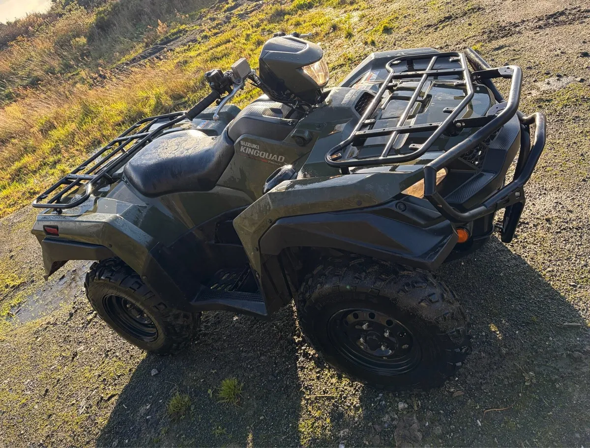 2024 Suzuki 750 axi Kingquad like new - Image 4
