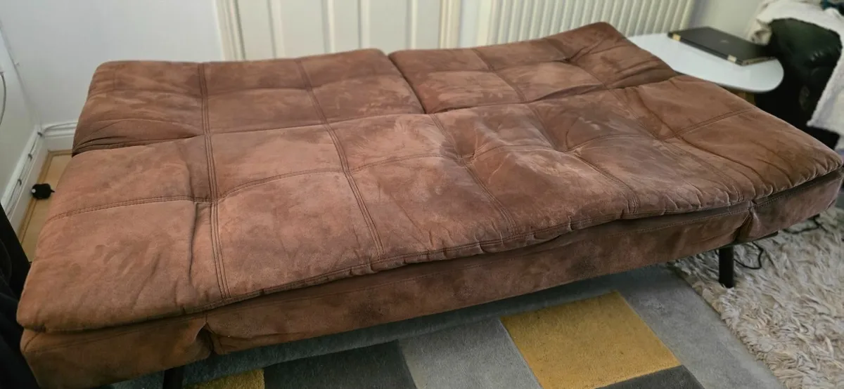 GREAT OPPORTUNITY  !!!   BROWN SOFA BAD 190 X 110 - Image 4