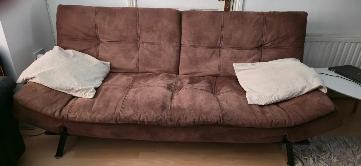 GREAT OPPORTUNITY  !!!   BROWN SOFA BAD 190 X 110 - Image 2