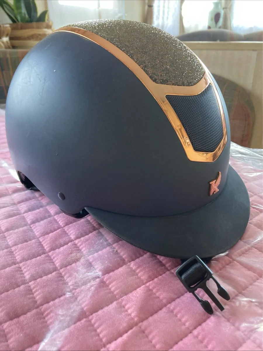 Karben navy riding hat - Image 1