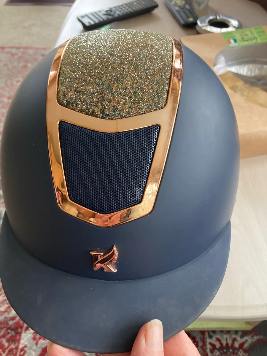 Karben navy riding hat - Image 3