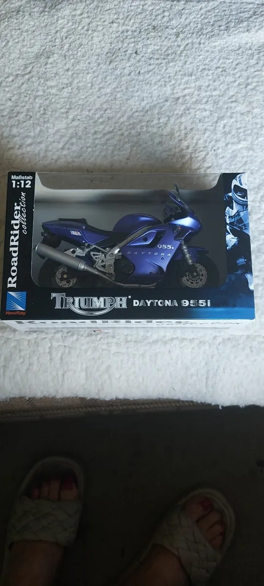 Triumph Daytona 1:12 collectables - Image 2