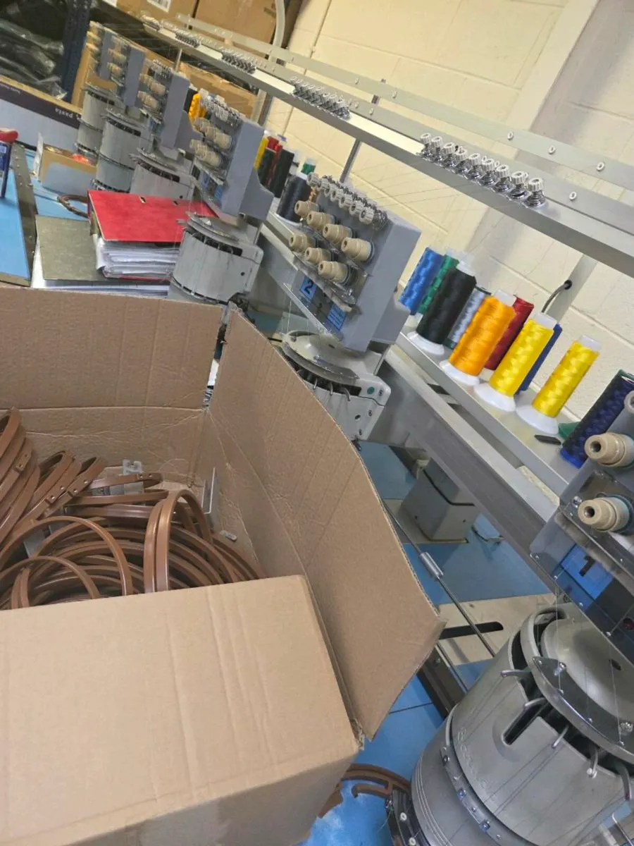 Barudan 6 head 7 Colour Embroidery machine - Image 1