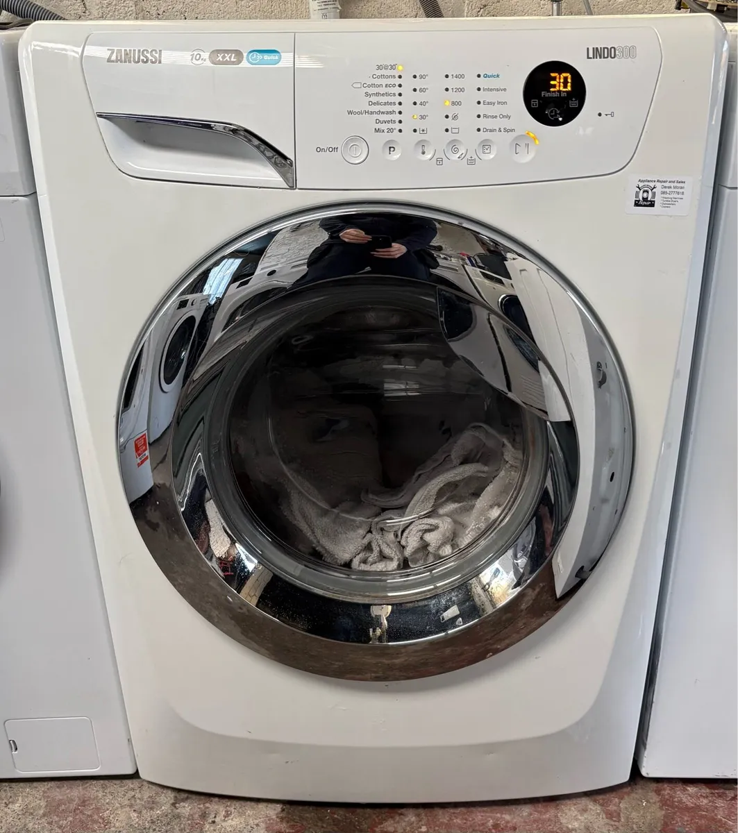 Zanussi Washing Machine - 10kg Drum - Image 1