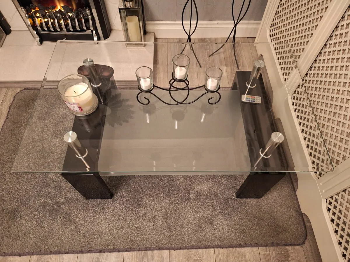 Glass Coffee Table - Image 2