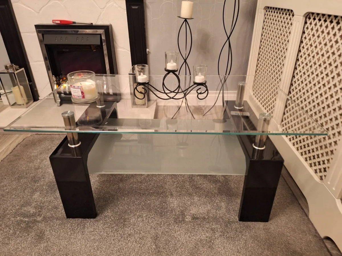 Glass Coffee Table - Image 1