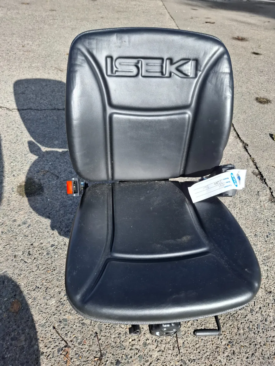 Genuine Iseki Tractor Seats - Image 1