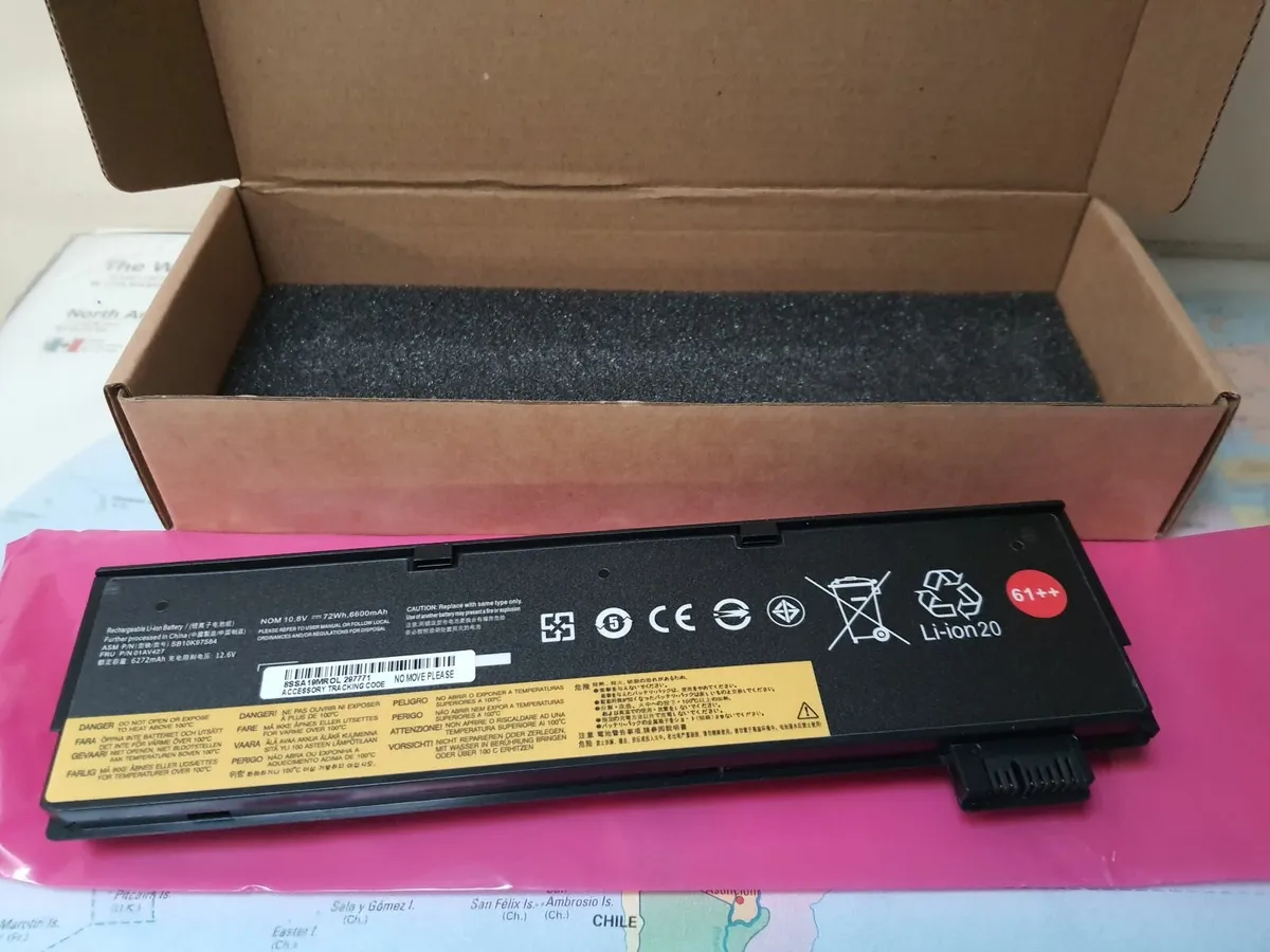 Lenovo ThinkPad Battery 61++ 72Wh for T470 T480 - Image 2