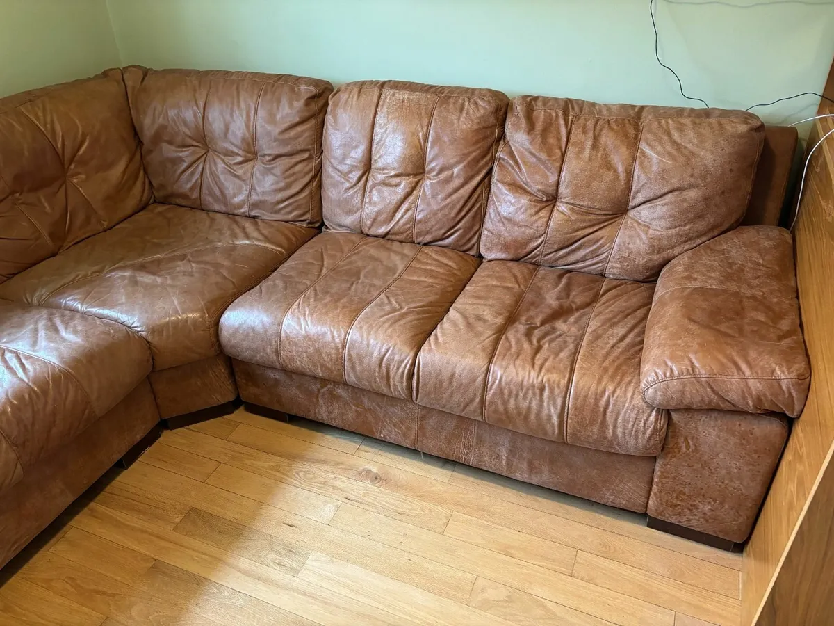 Corner Sofa and Arm Chair - Image 2