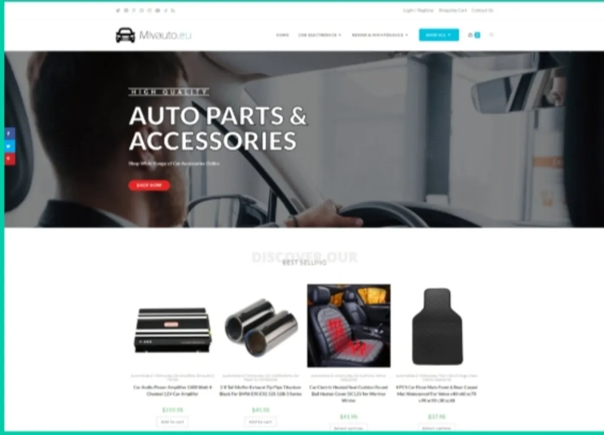 E-commerce Car Accessories Starter Store