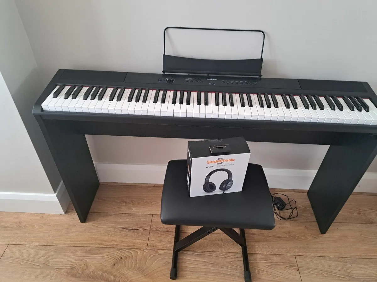Brand New Gear4music SDP-2 Digital Piano Bundle - Image 1