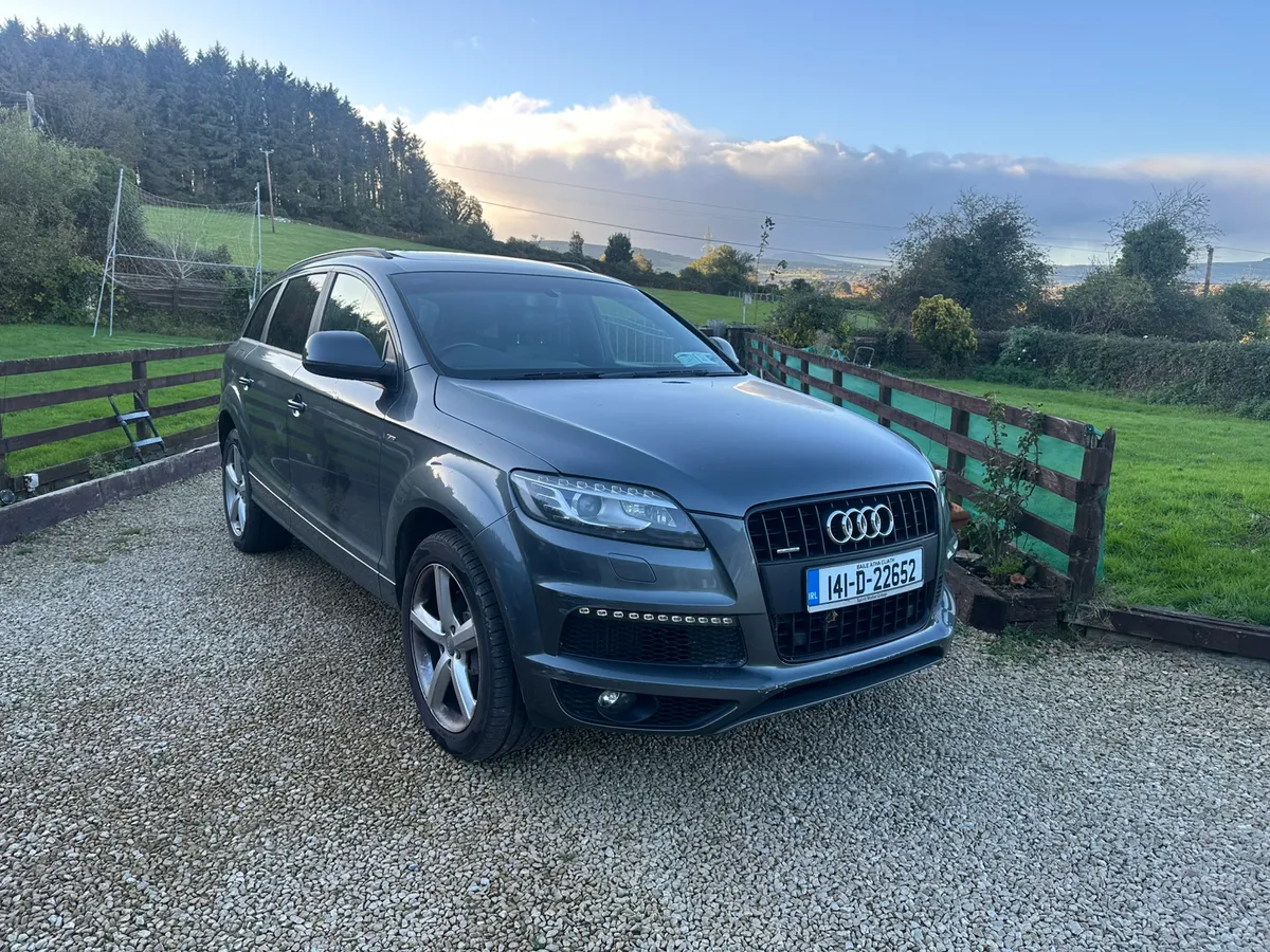 Audi Q7 S Line 3.0 Quattro 7 Seater 2014 - Image 1