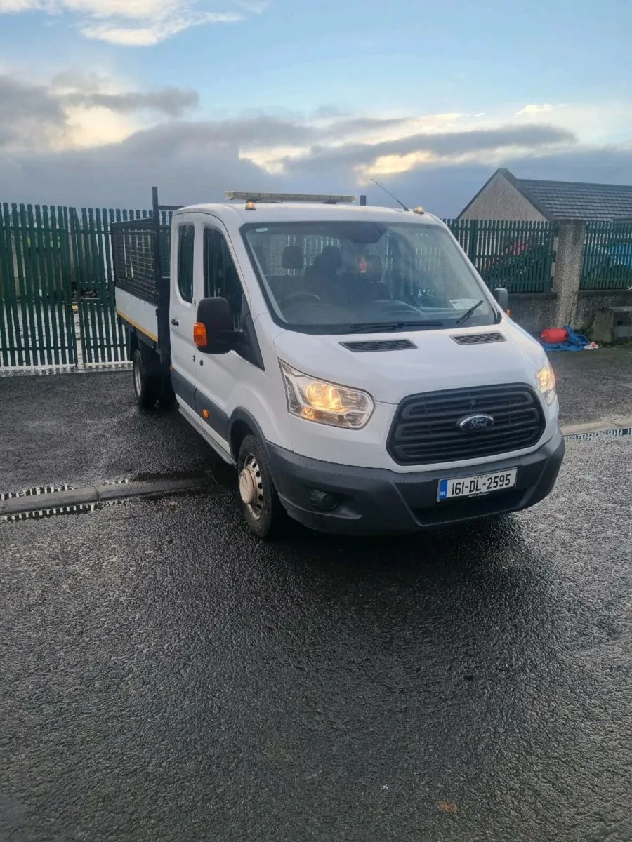 Transit crew cab tipper - Image 1