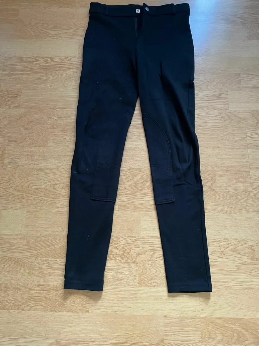 Kids horse riding jodhpurs x 2 - Image 3