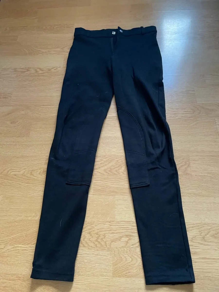 Kids horse riding jodhpurs x 2 - Image 4
