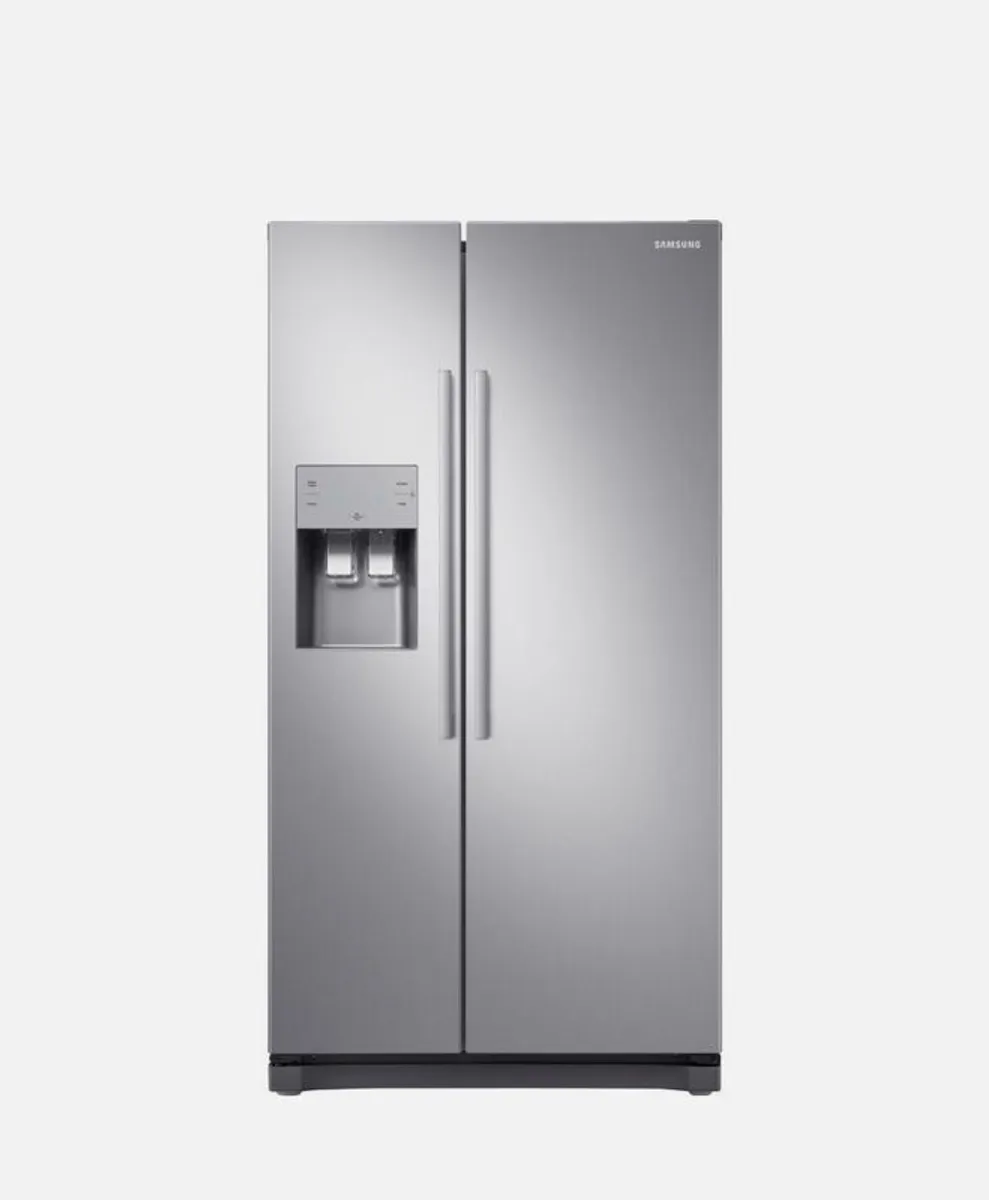 Samsung rs50n3513sa American Freestanding Fridge Freezer - Silver - Image 1