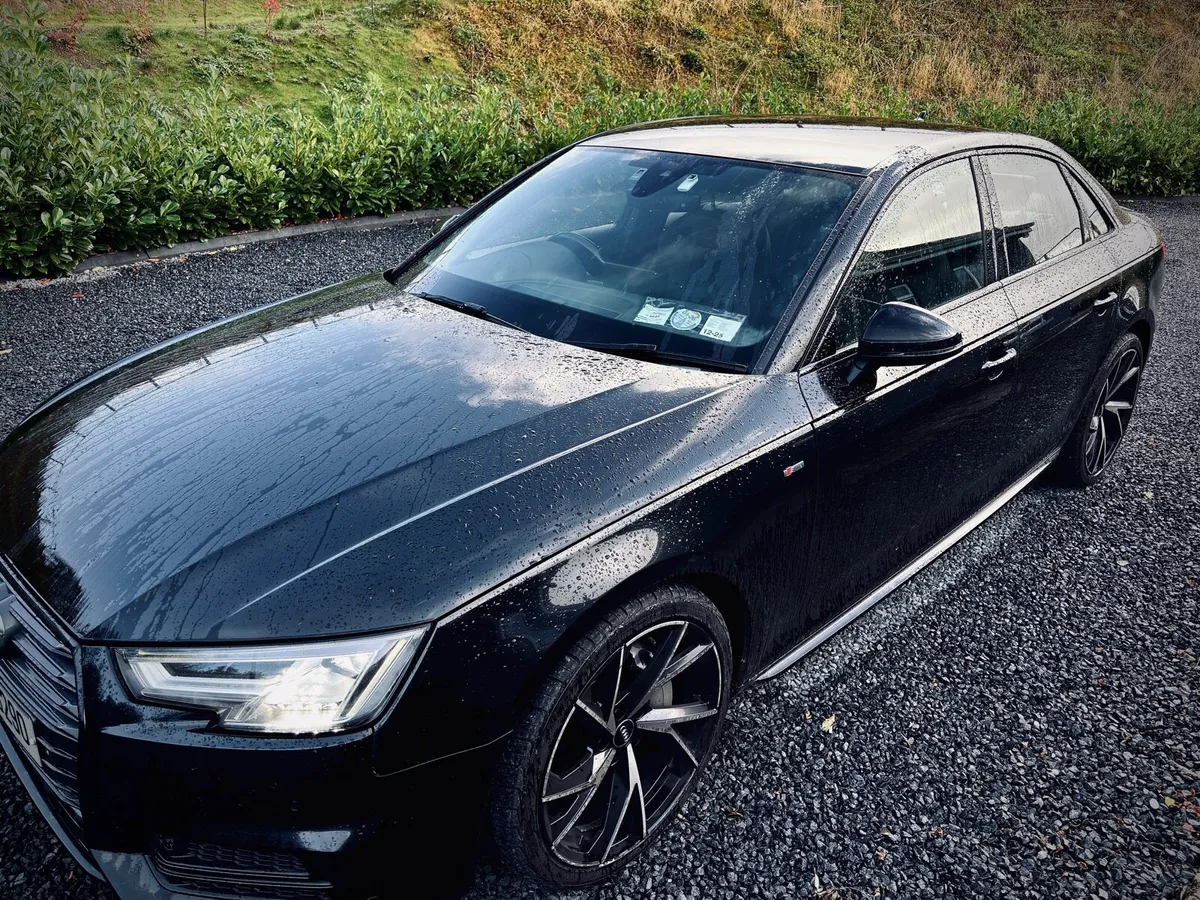 AUDI A4 **MYTHOS BLACK** S-LINE BLACK EDITION - Image 1