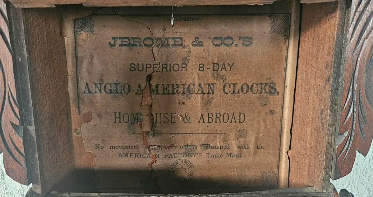 ANTIQUE CLOCK - Image 3
