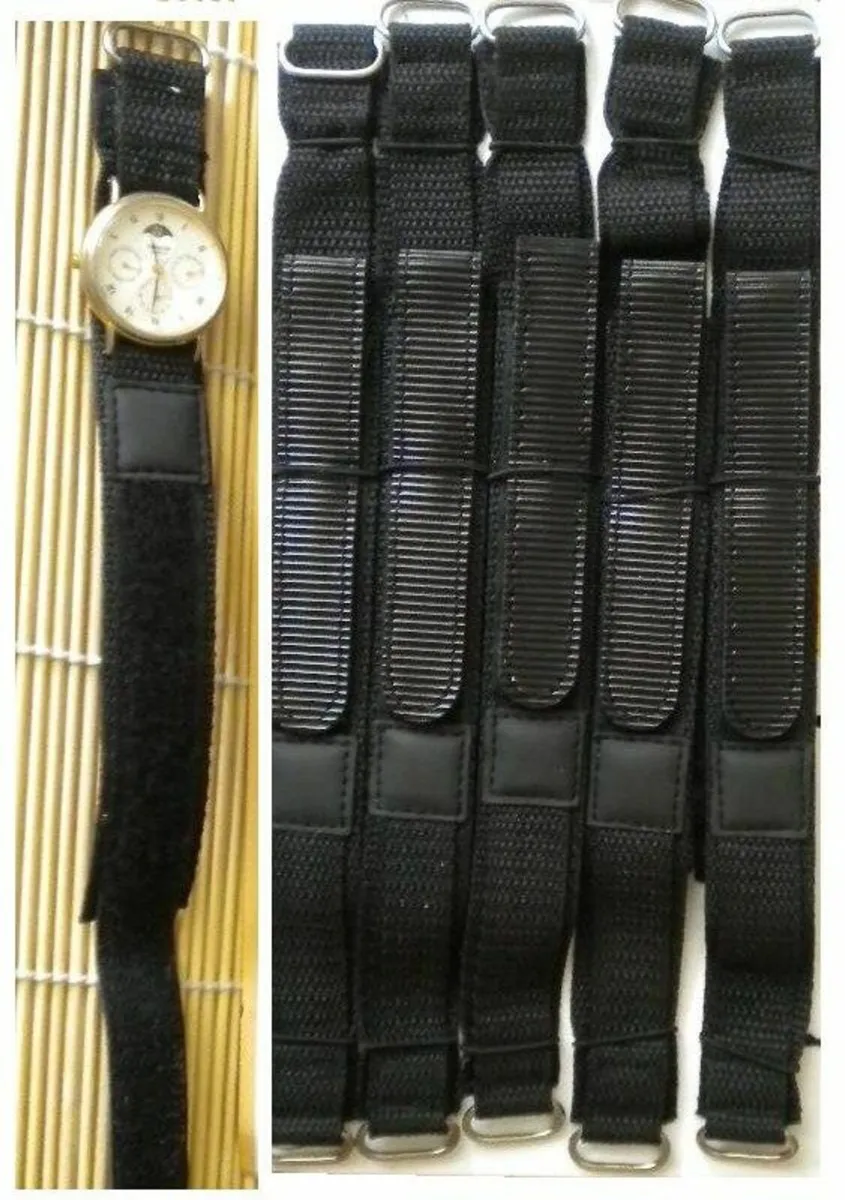 Mens Velcro Watch Strap, Free Post - Image 3