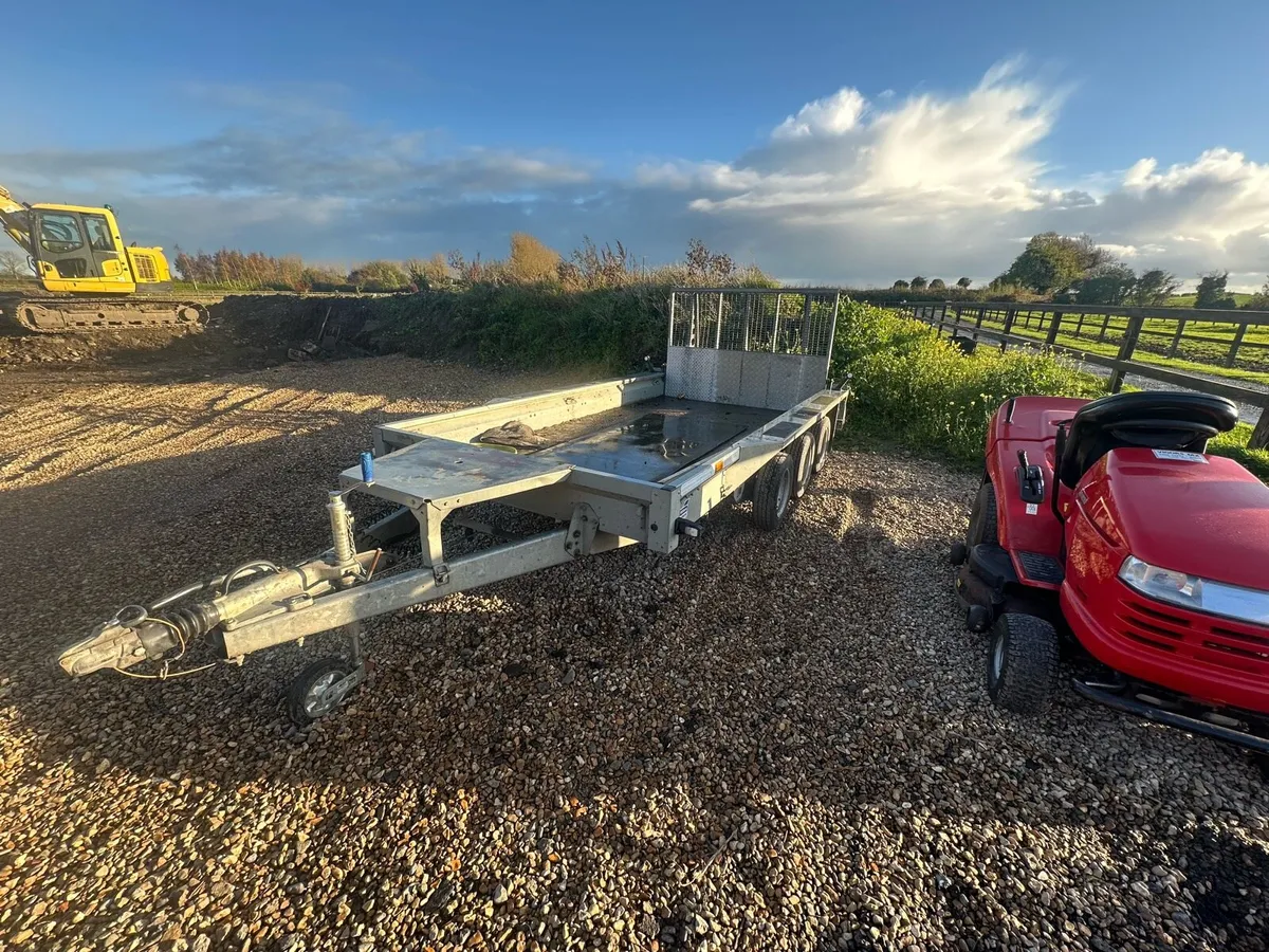 Ifor Williams Plant Trailer - Image 1