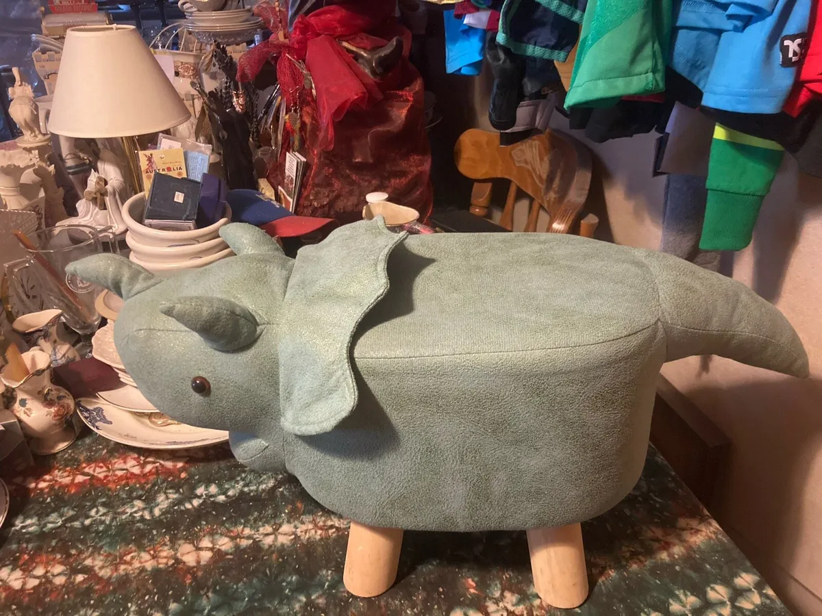Dinosaur kids chair postage available